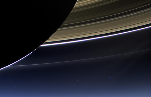 Earth in Universe as Tiny Point